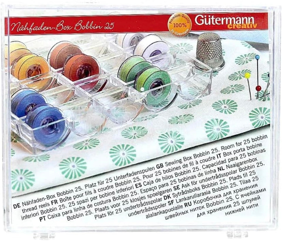 GUTTERMAN CREATIVE BOBBIN THREAD STORAGE CASE – NorthernMonkeyMakes