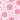 PINK BIG FLOWERS COTTON JERSEY PER METRE