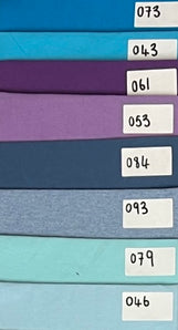 83CM REMNANT TURQUOISE COTTON JERSEY 215GSM 043