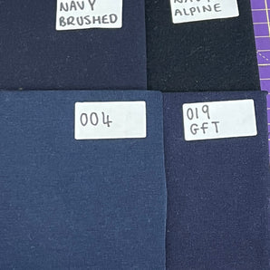 0.5M NAVY BRUSHED SWEAT / FT 250GSM £11PM - NorthernMonkeyMakes