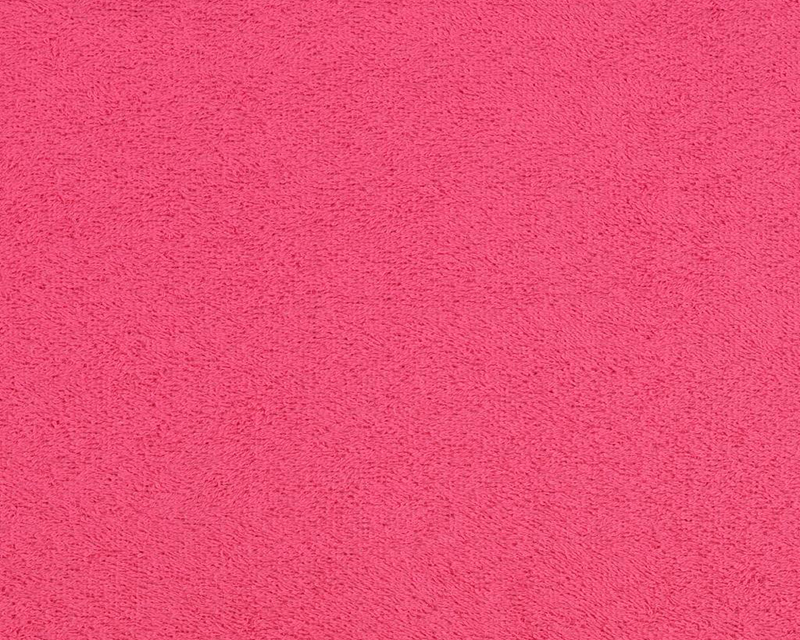 0.5M CERISE COTTON RICH TOWELLING £10.80PM - NorthernMonkeyMakes