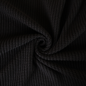 0.5M BLACK CHUNKY CABLE KNIT £16PM - NorthernMonkeyMakes