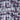 PURPLE ABSTRACT LINES COTTON JERSEY PER METRE