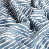 0.5M BLUE PAINTED STRIPES COTTON JERSEY £8.70PM - NorthernMonkeyMakes