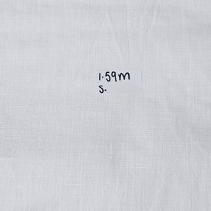 1.59M REMNANT WHITE STRETCH LINEN MIX (WOVEN)